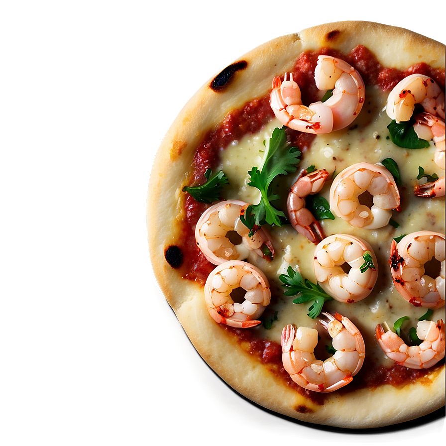 Garlic Shrimp Pizza Png 95 PNG image