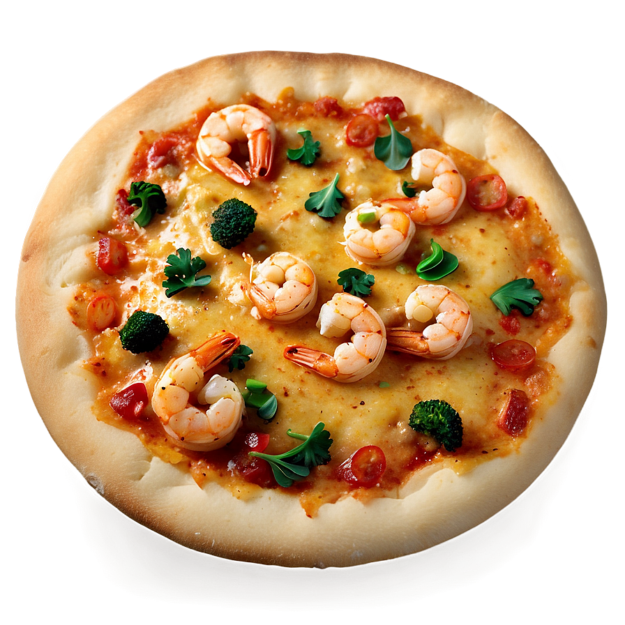 Garlic Shrimp Pizza Png Iaw PNG image