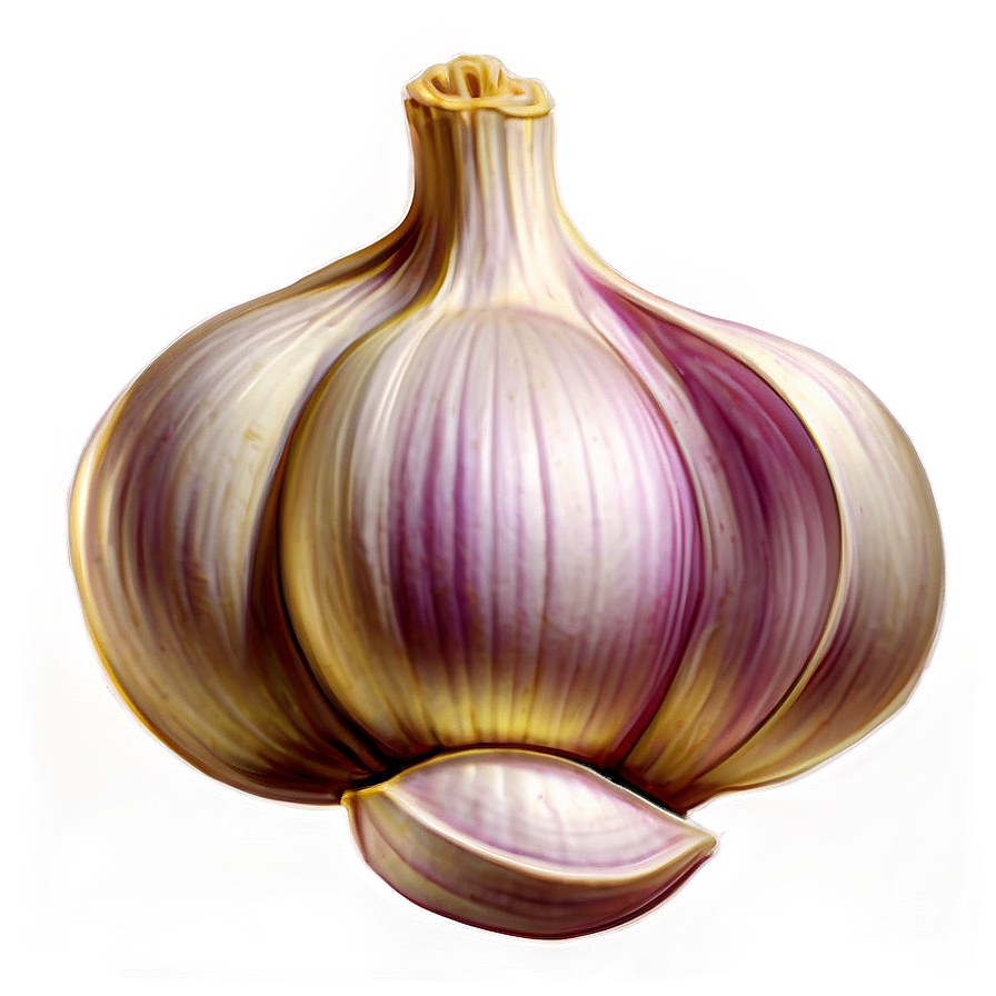 Garlic Sketch Png Msi PNG image