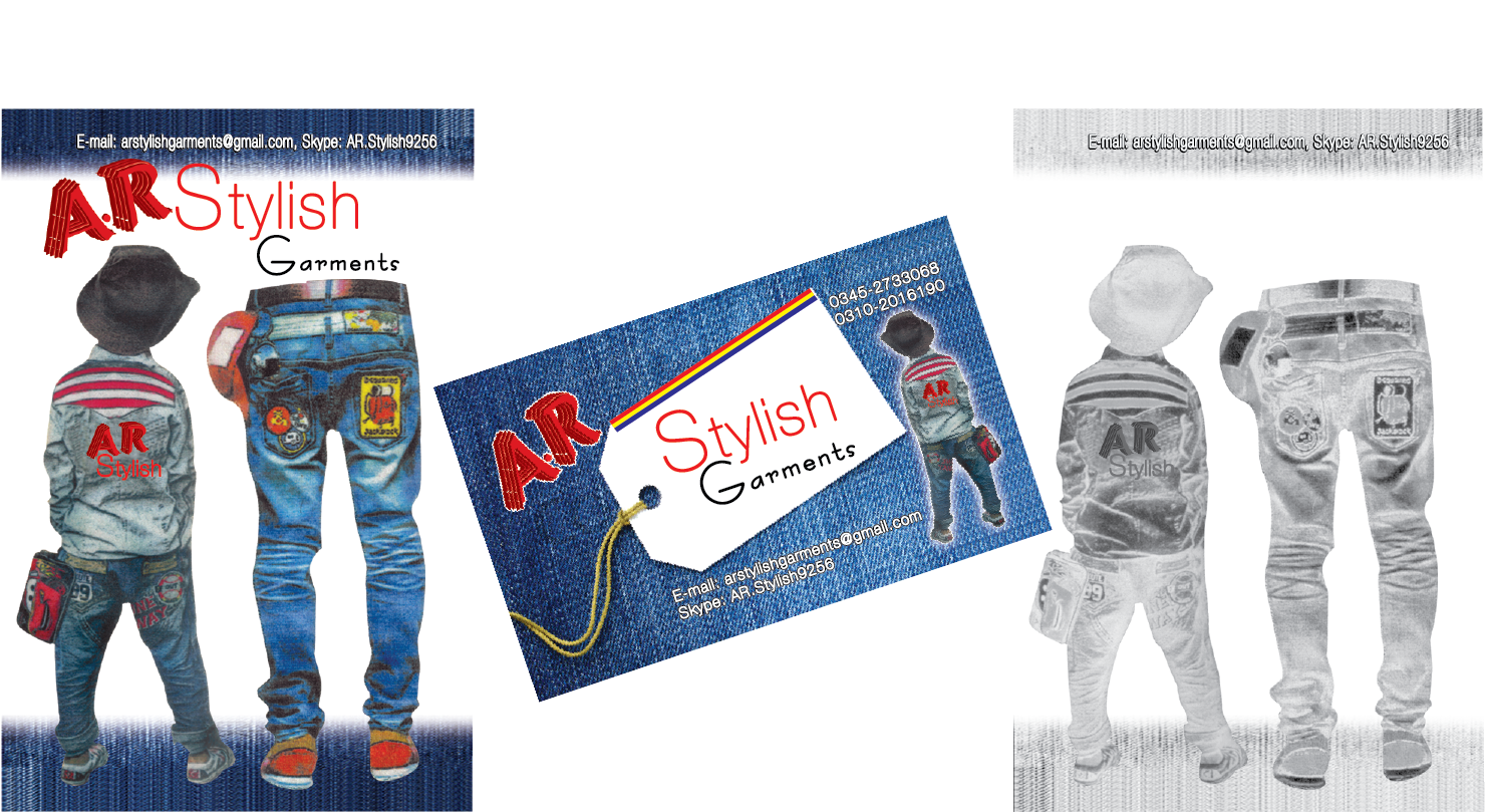Garment Business Cardand Tags Design PNG image