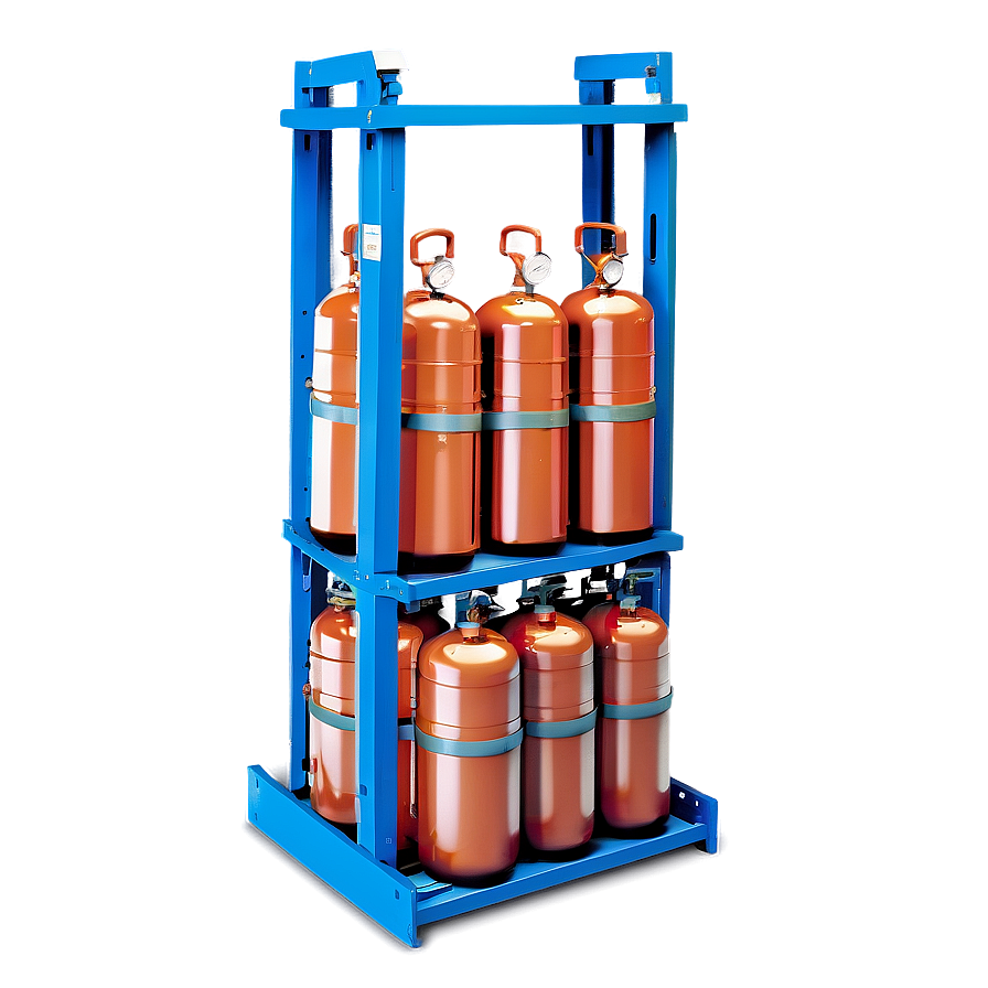 Gas Cylinder Rack Png Jsr PNG image