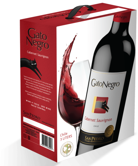 Gato Negro Cabernet Sauvignon Wine Box PNG image