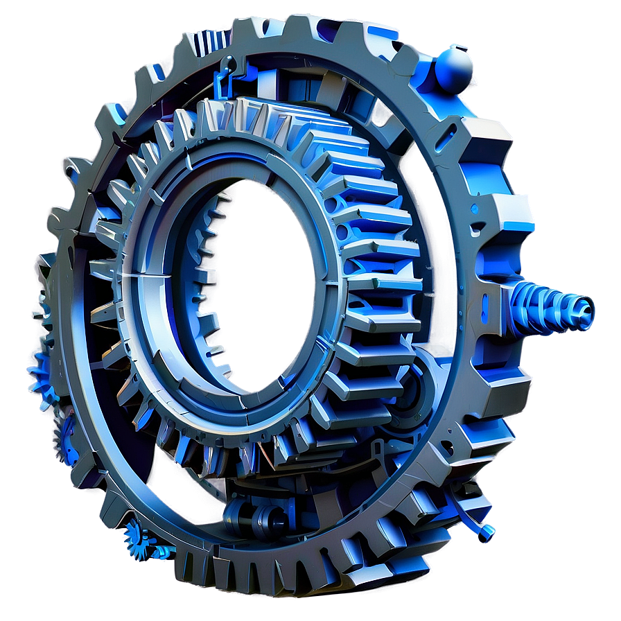 Gears Blueprint Png 05252024 PNG image