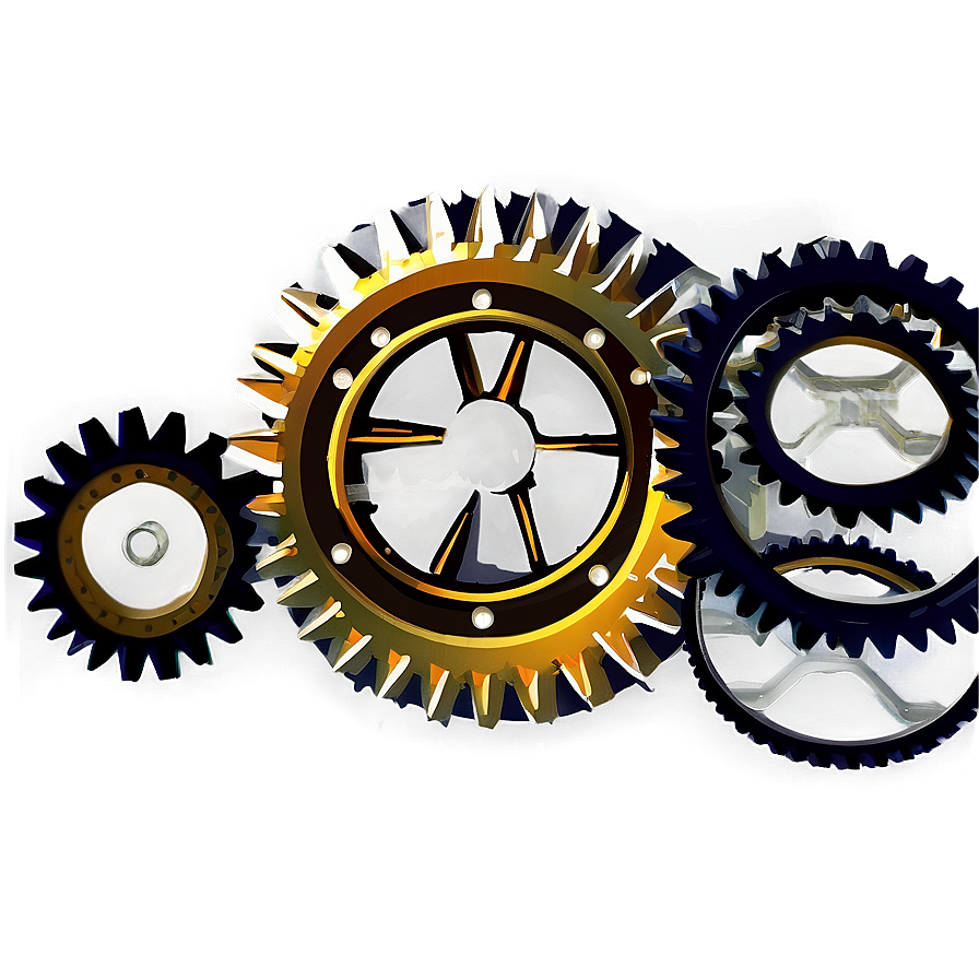 Gears Pattern Png Esg47 PNG image