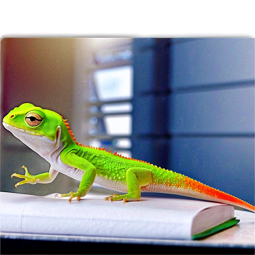 Geico Gecko In Office Png 06212024 PNG image