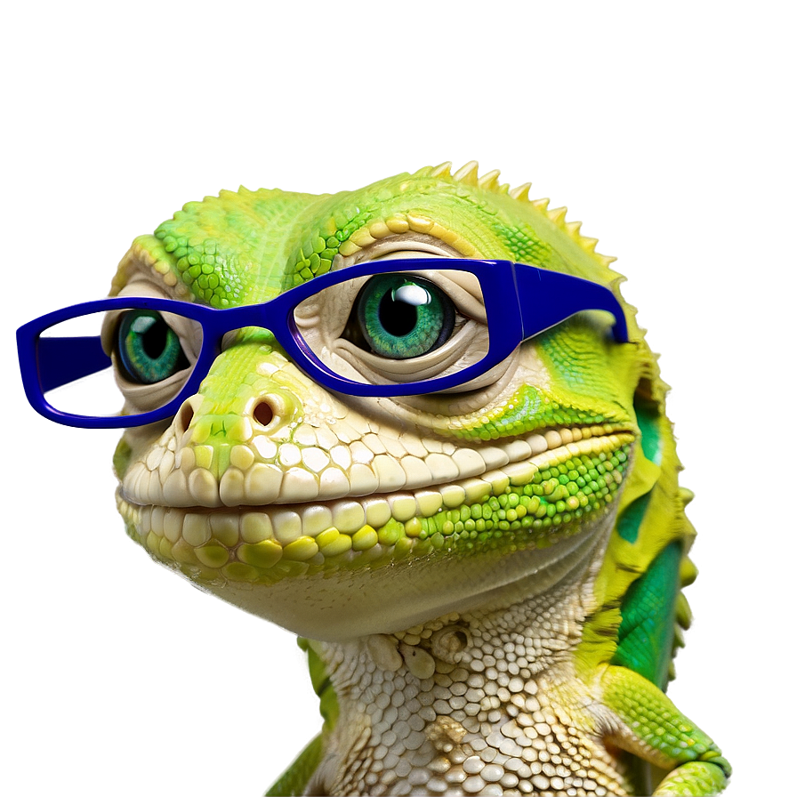 Geico Gecko With Glasses Png 44 PNG image