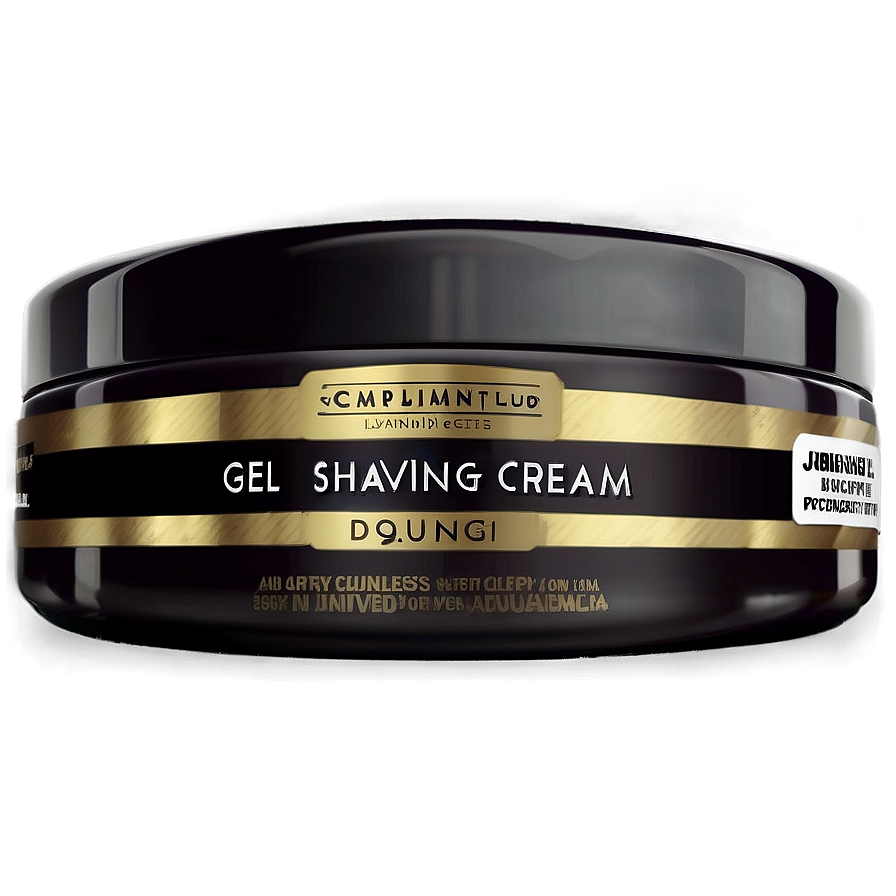 Gel Shaving Cream Png 06292024 PNG image