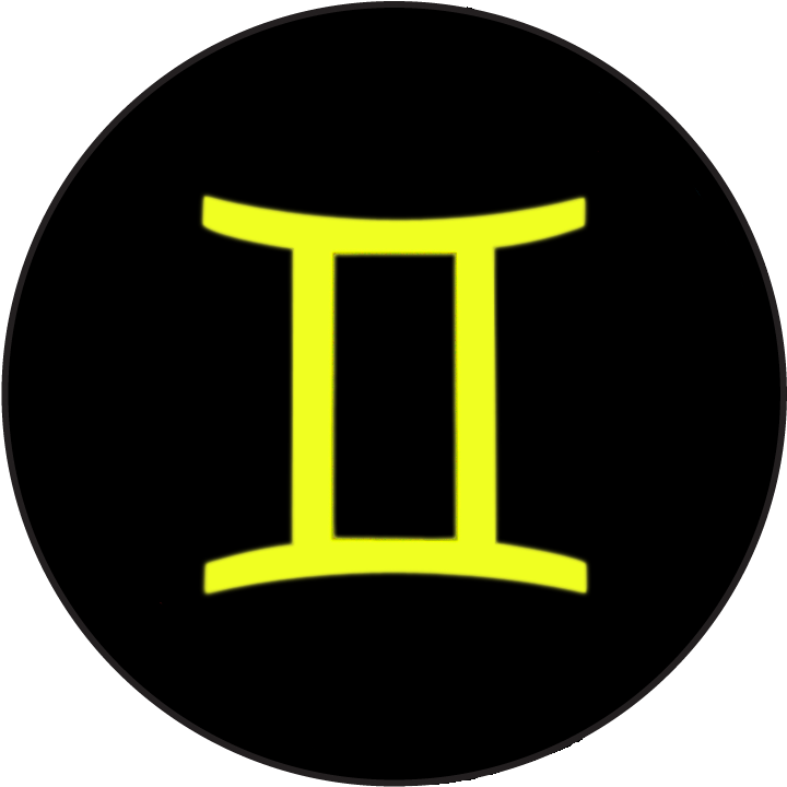 Gemini Zodiac Symbol PNG image