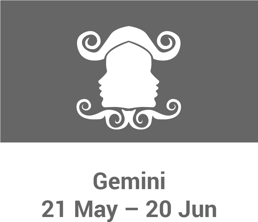 Gemini Zodiac Symbol Graphic PNG image