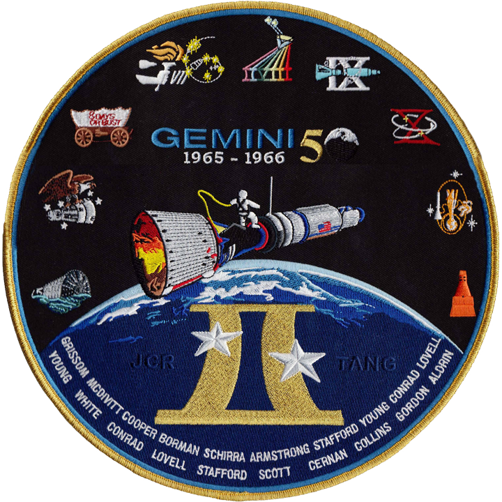 Gemini5 Mission Patch19651966 PNG image