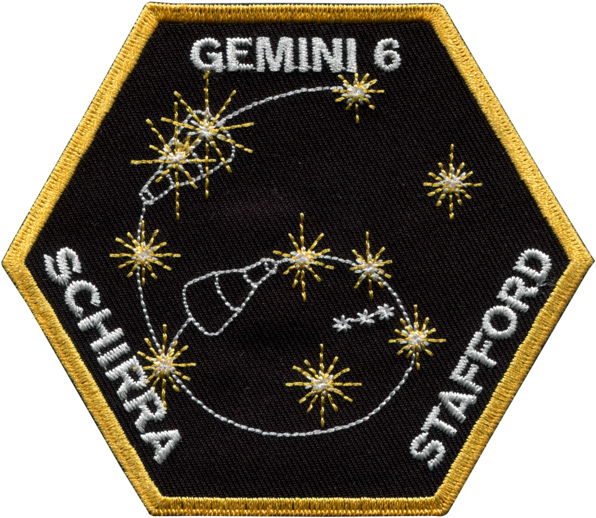 Gemini6 Mission Patch PNG image