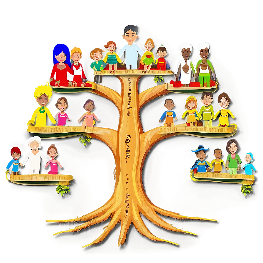 Genealogy Tree For Family Reunion Png 06212024 PNG image