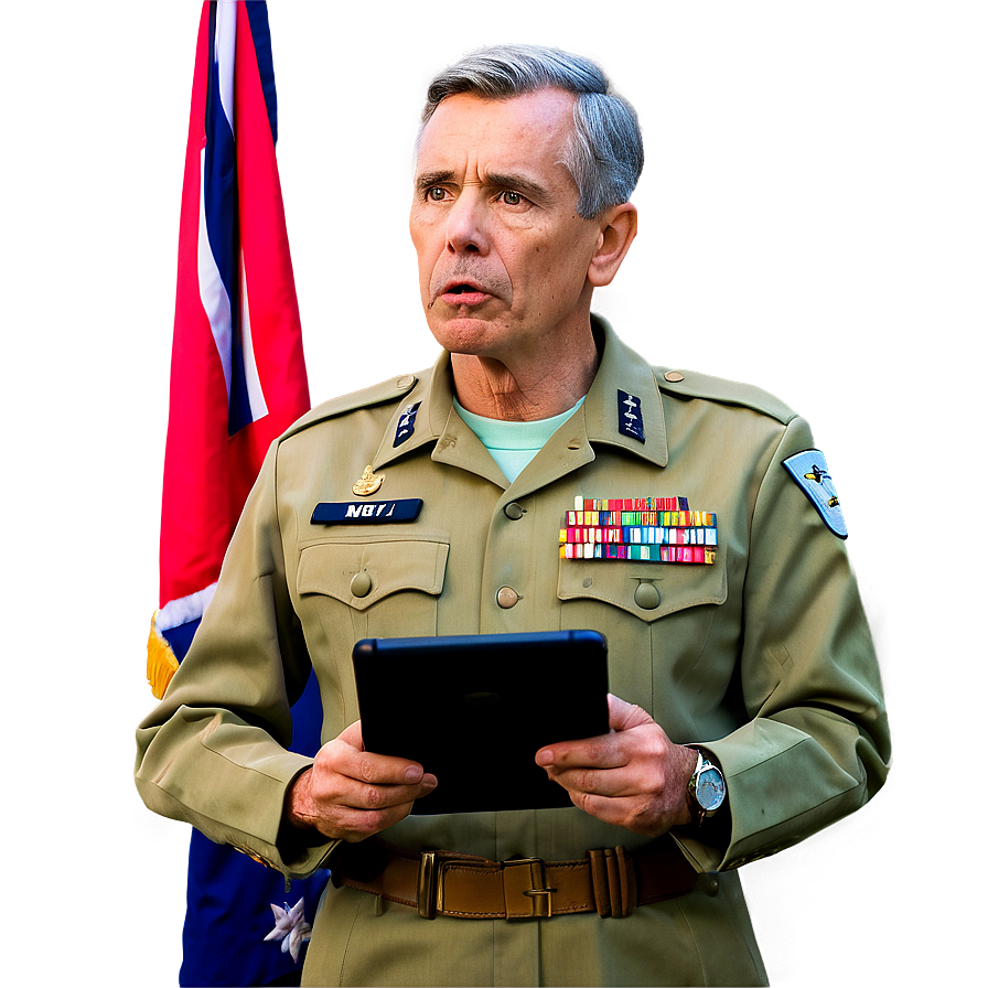 General Giving Speech Png 85 PNG image