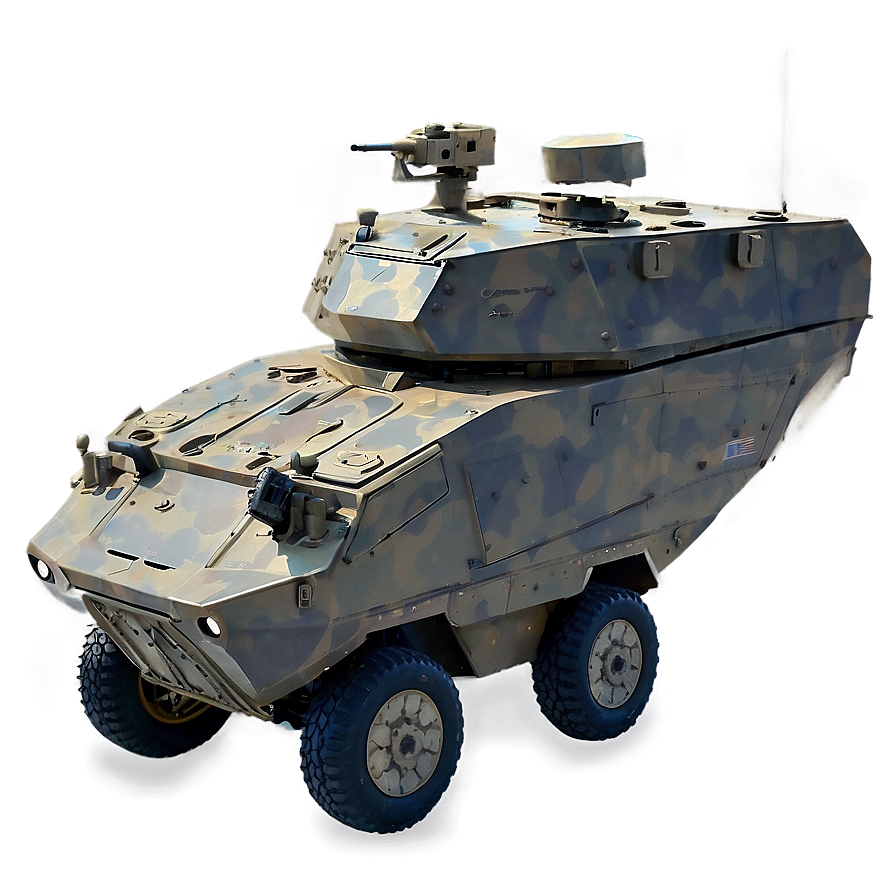 General's Armored Vehicle Png 06252024 PNG image