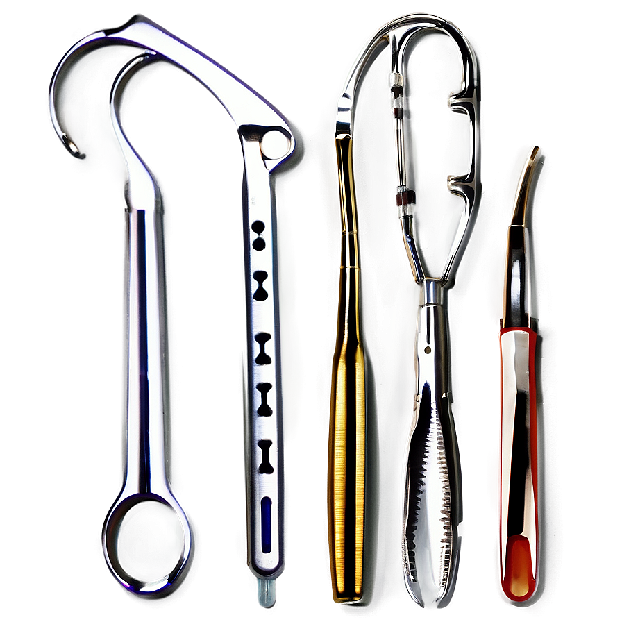 General Surgery Instruments Png 06252024 PNG image