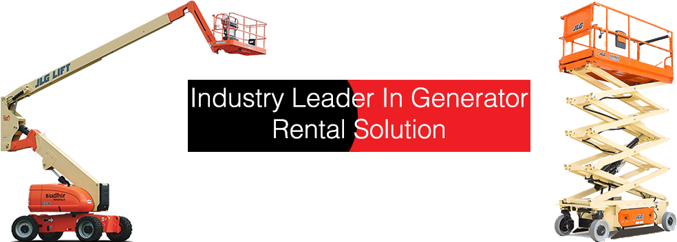 Generator Rental Leaders Aerial Lifts PNG image