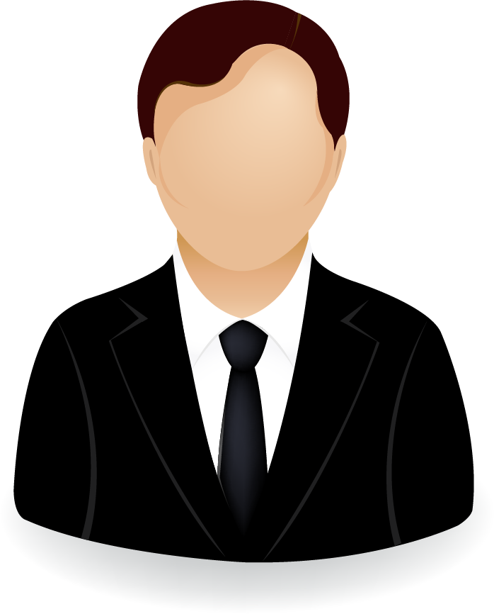 Generic Businessman Icon PNG image