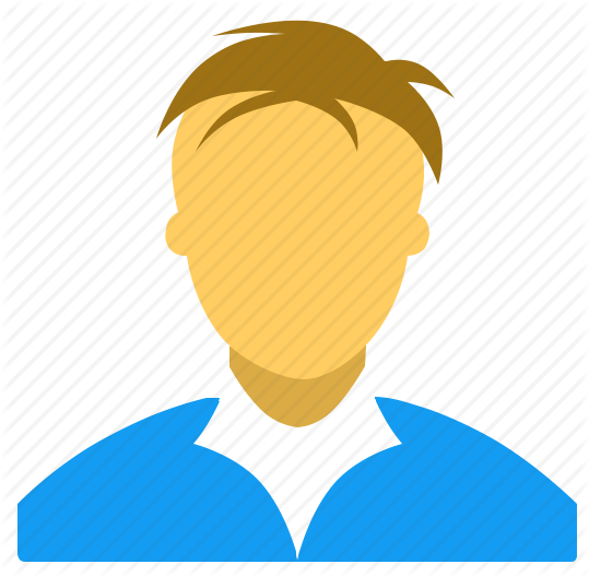 Generic Male Avatar Icon PNG image