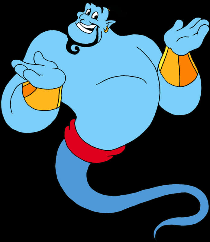 Genie Disney Aladdin PNG image