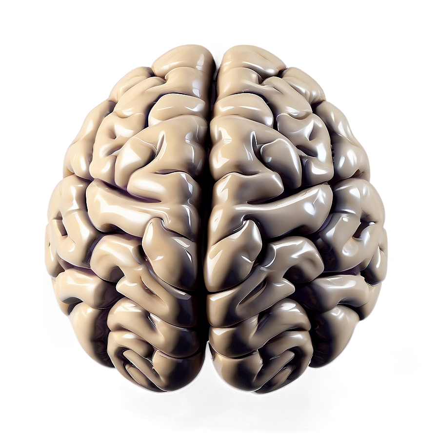 Genius Mind Brain Emoji Png Pvg PNG image