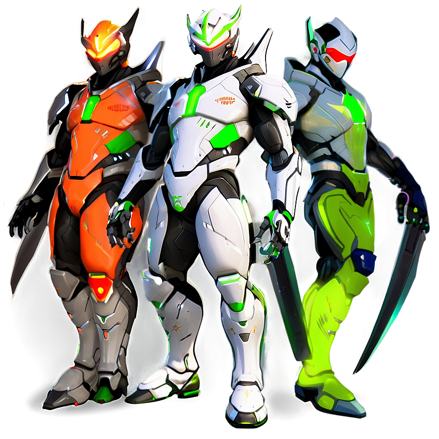 Genji Overwatch 2 Design Png Wtu37 PNG image