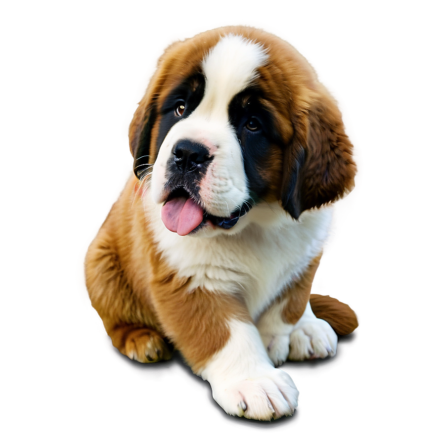 Gentle Giant Saint Bernard Png 06252024 PNG image