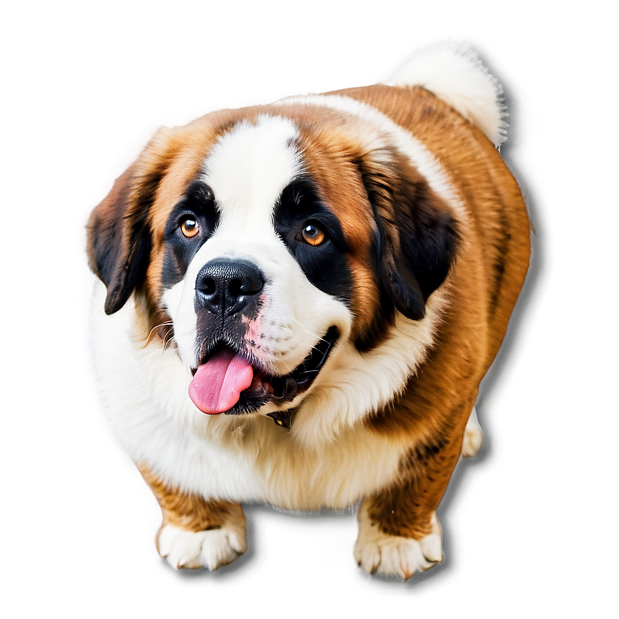 Gentle Giant Saint Bernard Png Ffv18 PNG image