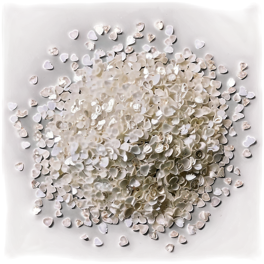 Gentle White Glitter Scatter Png Rog PNG image