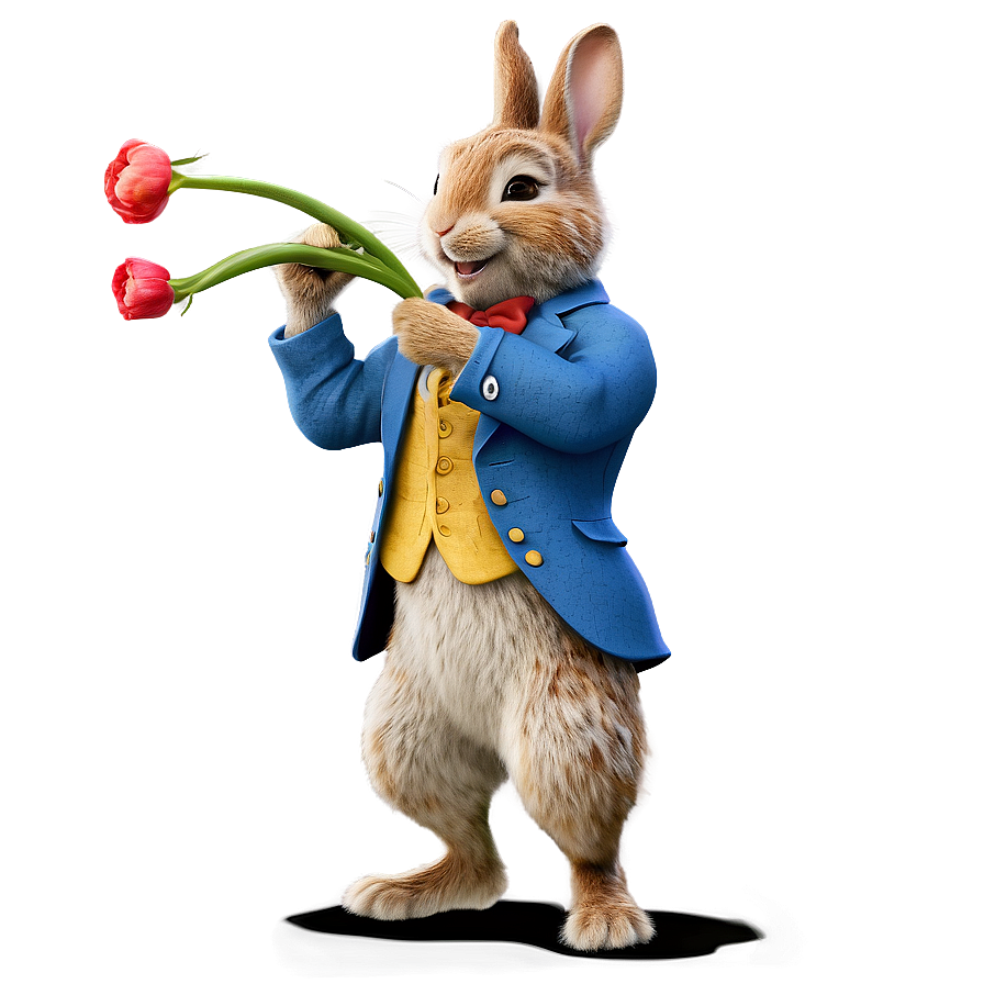 Gentleman Peter Rabbit Png Pio PNG image