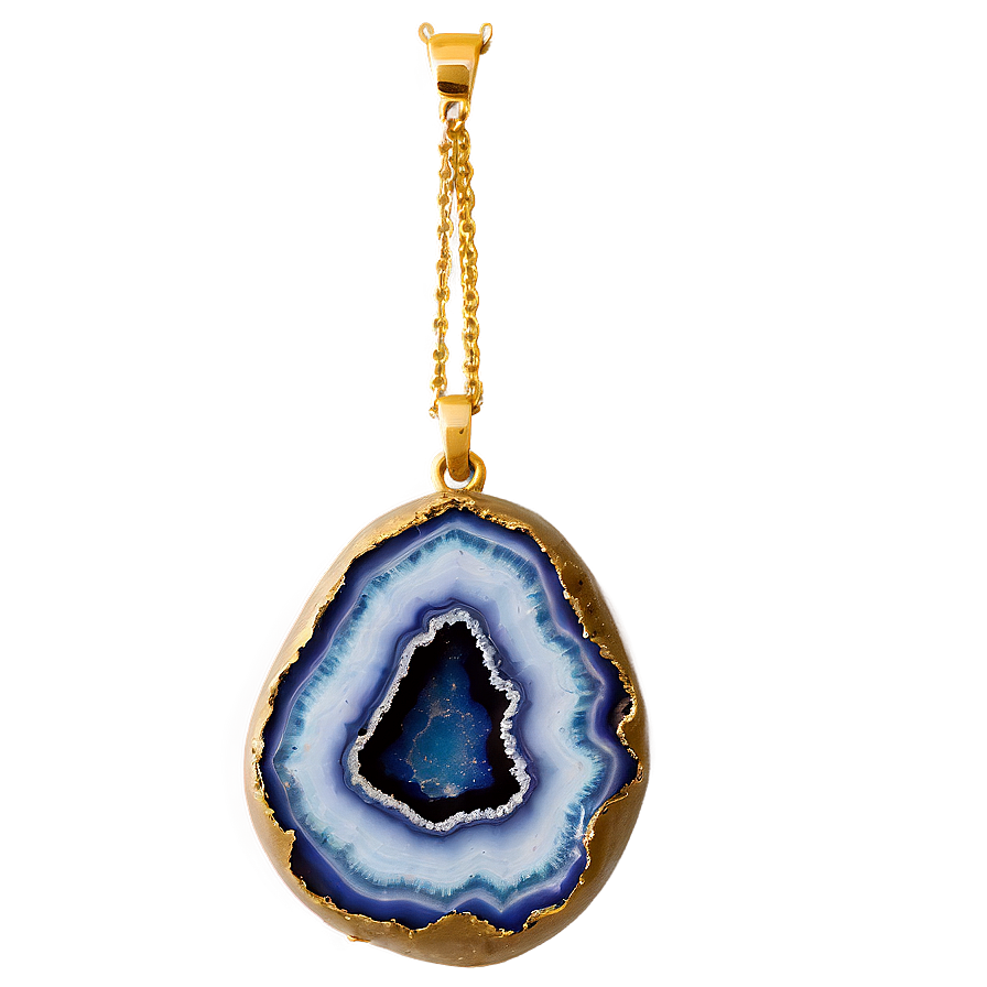 Geode Jewelry Pendant Png Yix28 PNG image