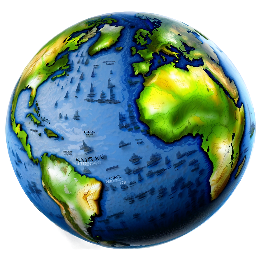 Geographical World Globe Png Jfa PNG image