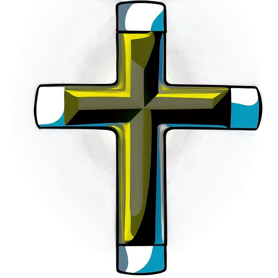 Geometric Cross Picture Png Cyf32 PNG image