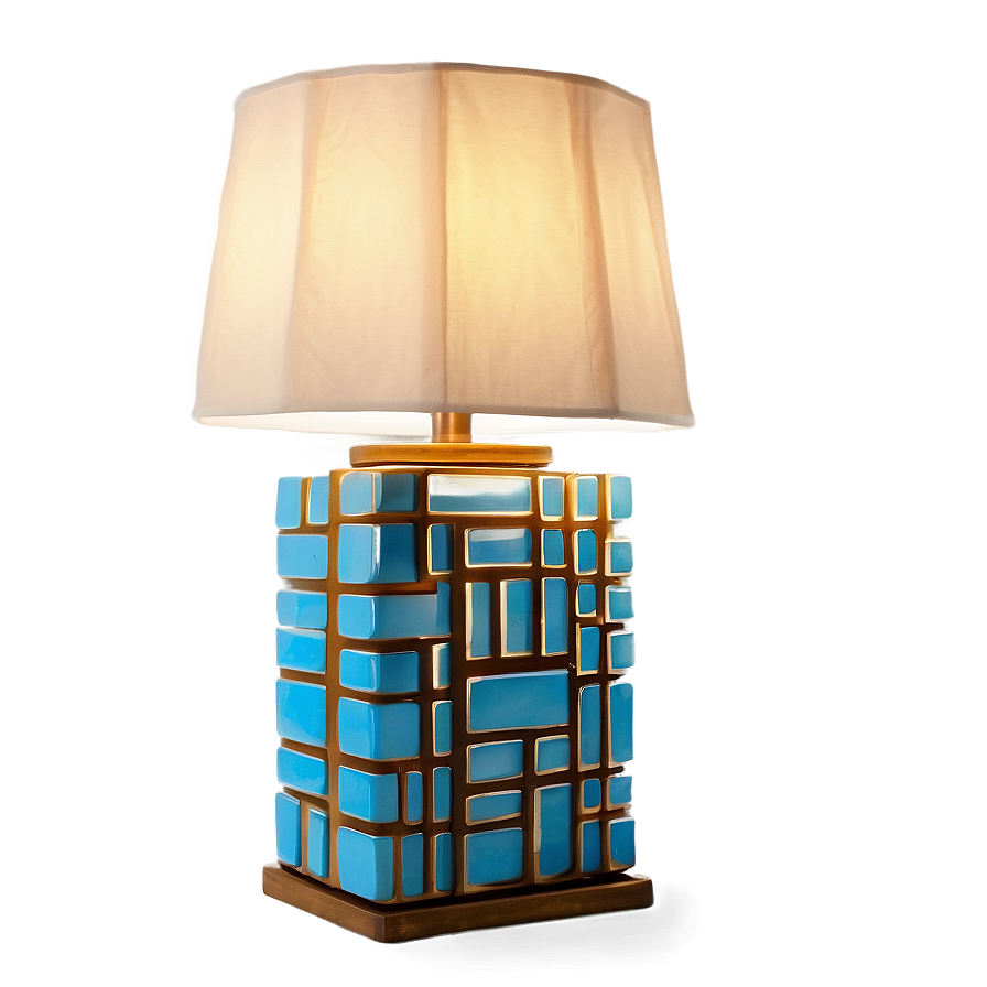 Geometric Table Lamp Png Omv PNG image