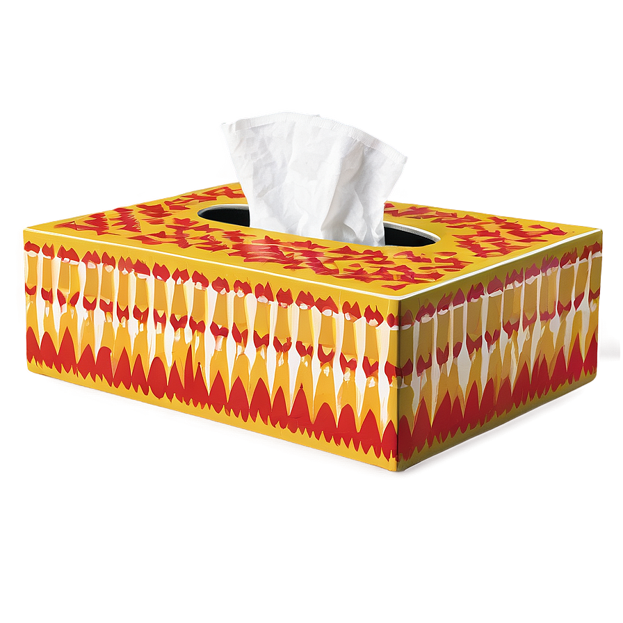 Geometric Tissue Box Png 06132024 PNG image