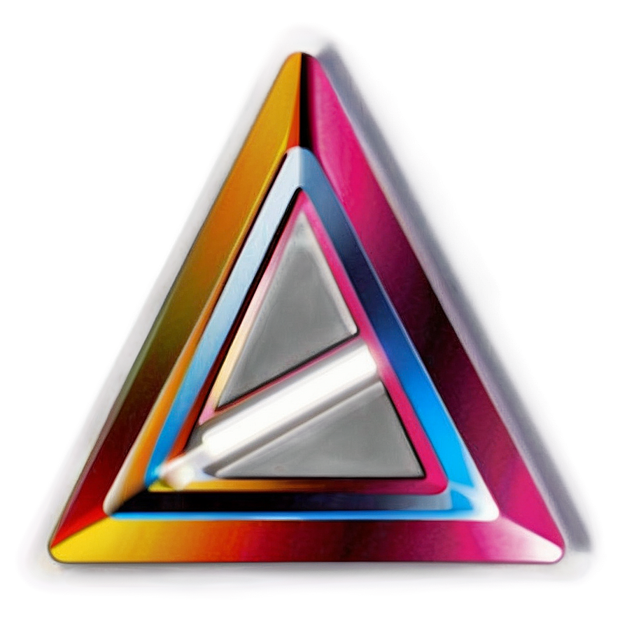 Geometric Triangle Icon Png 05042024 PNG image