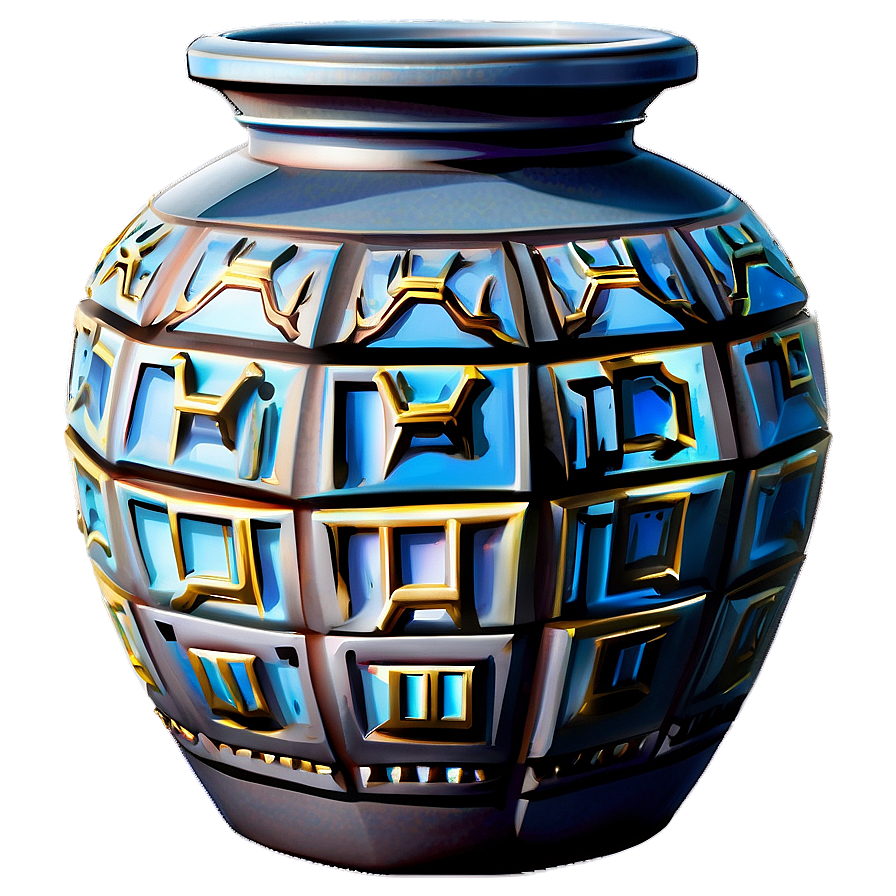 Geometric Urn Png Wkh78 PNG image