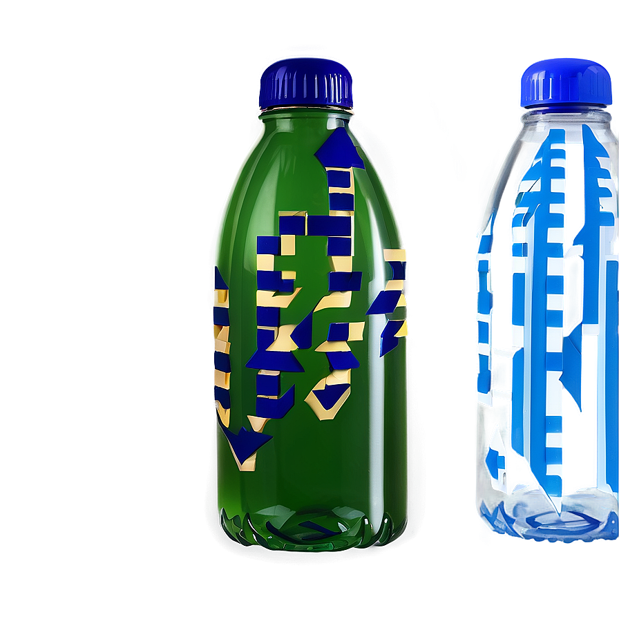 Geometric Water Bottle Png 89 PNG image