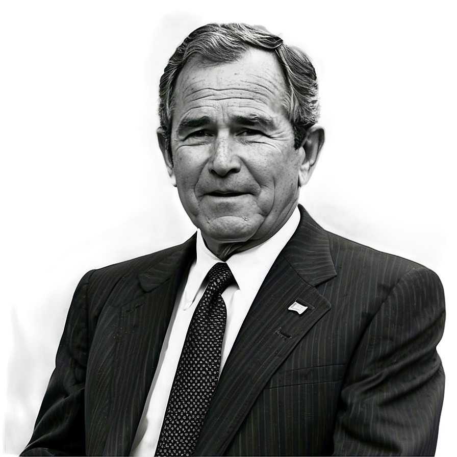 George Bush In Office Png Ugu PNG image