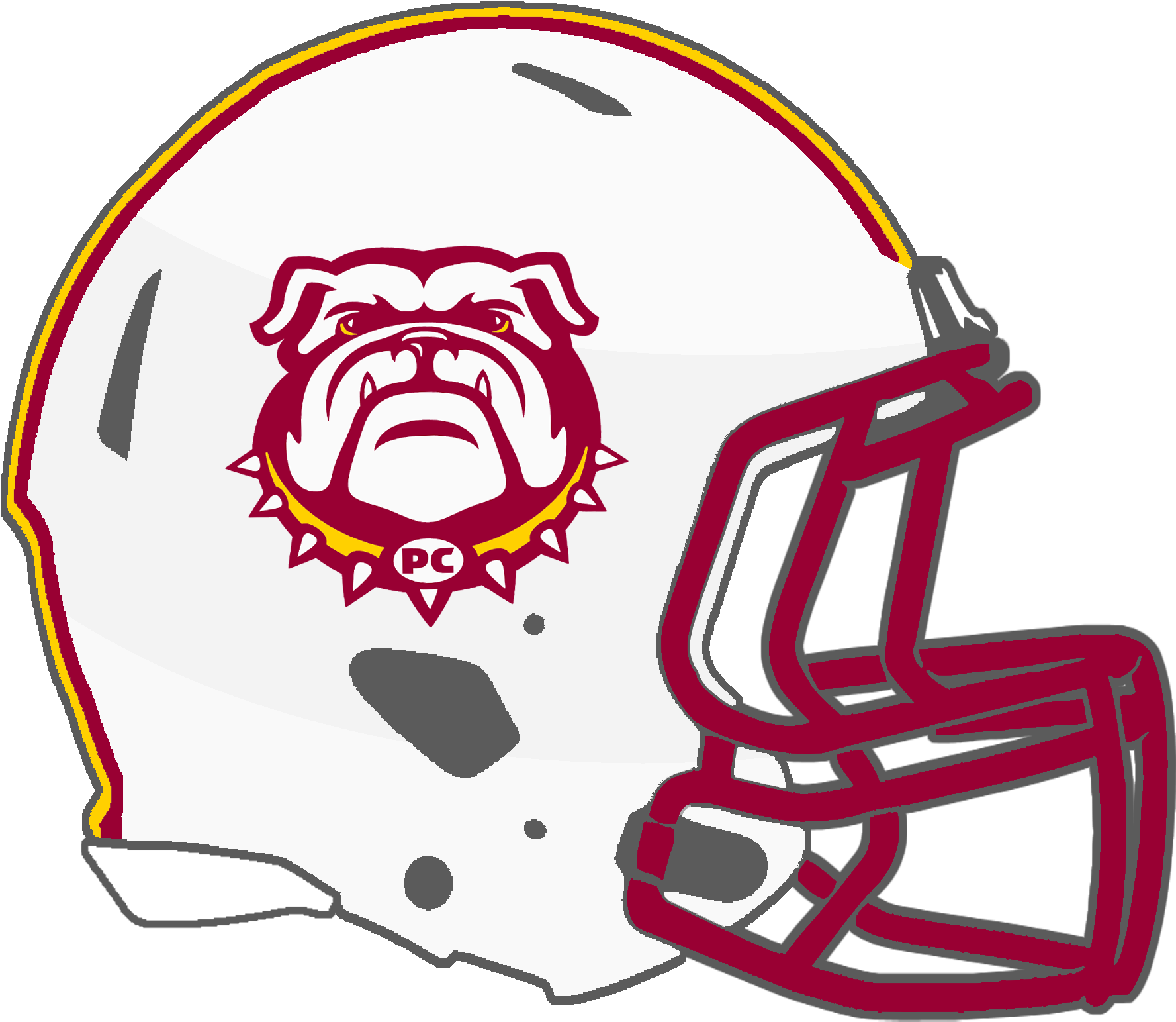 Georgia Bulldogs Helmet Graphic PNG image