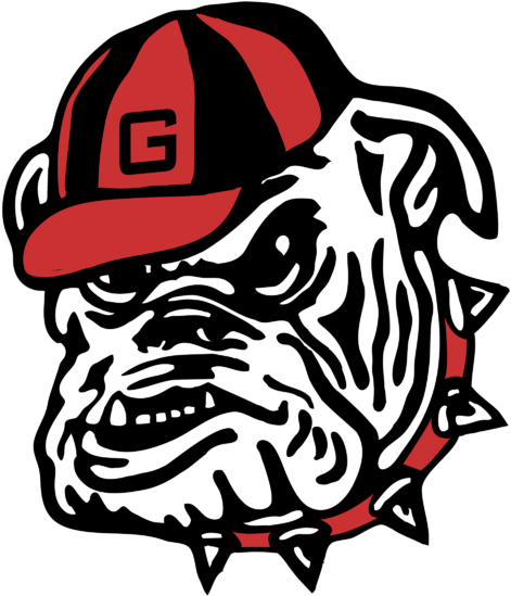 Georgia Bulldogs Logo Graphic PNG image