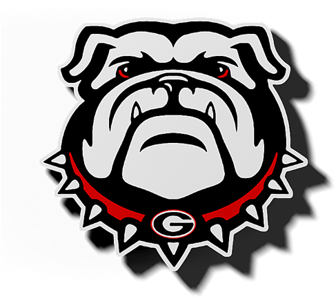 Georgia Bulldogs Logo Graphic PNG image