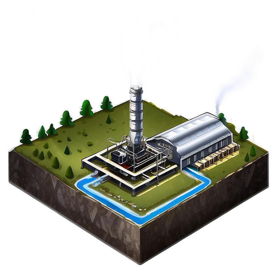 Geothermal Power Source Png Cxh PNG image