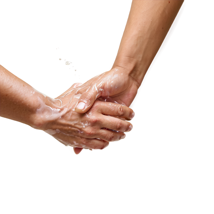 Germ-free Hands Washing Png Bft PNG image