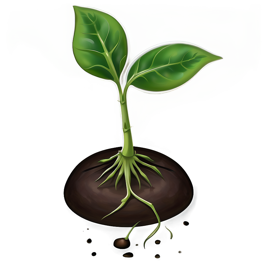 Germinating Sprout Png 15 PNG image