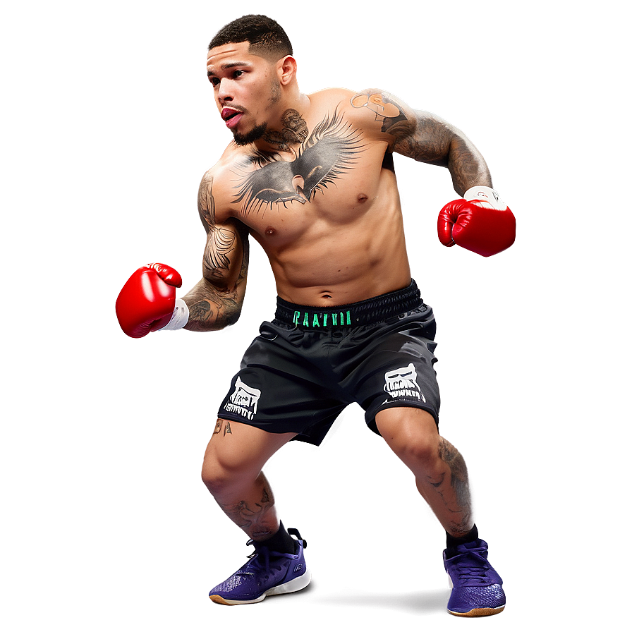 Gervonta Davis Footwork Drill Png 80 PNG image