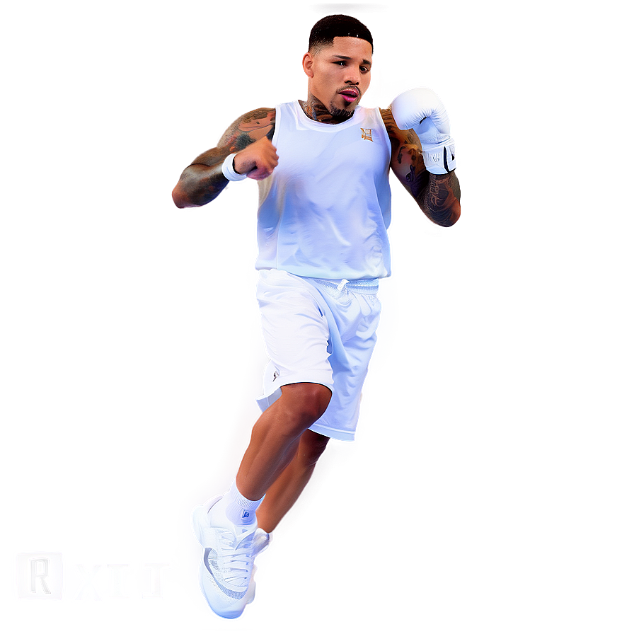 Gervonta Davis Footwork Drill Png Uvk PNG image