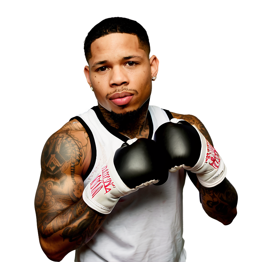 Gervonta Davis Media Day Appearance Png 06202024 PNG image