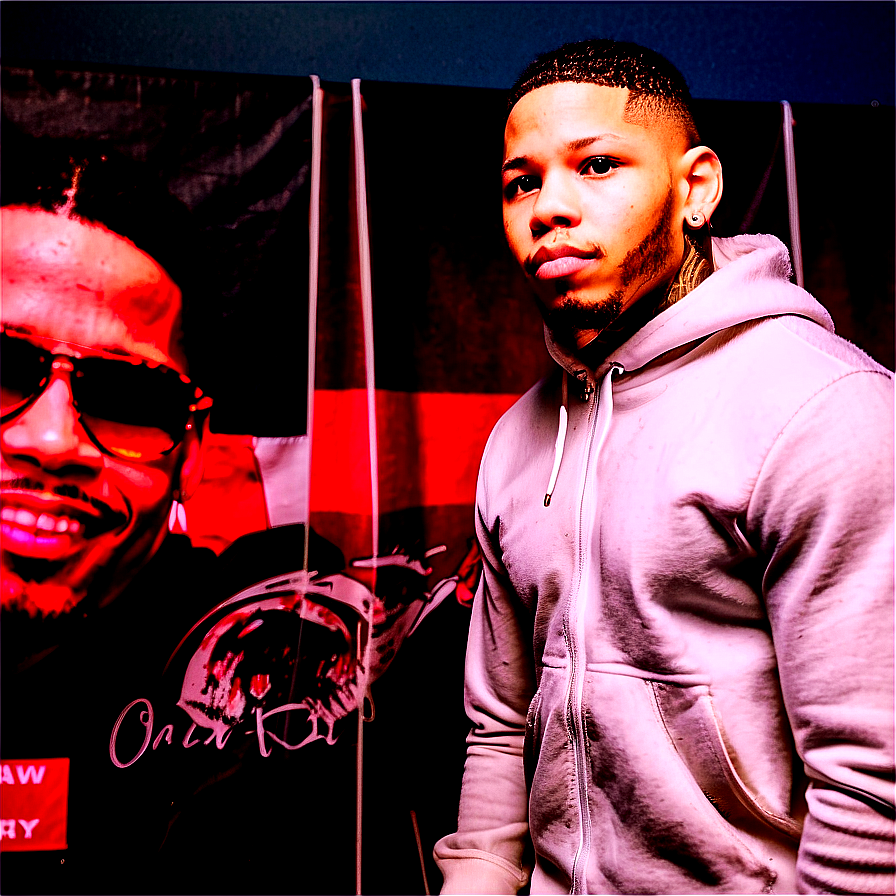 Gervonta Davis Promotional Event Png Ctq36 PNG image