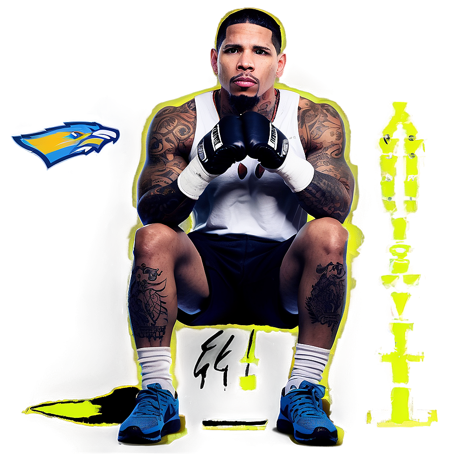 Gervonta Davis Strength Conditioning Png 06202024 PNG image