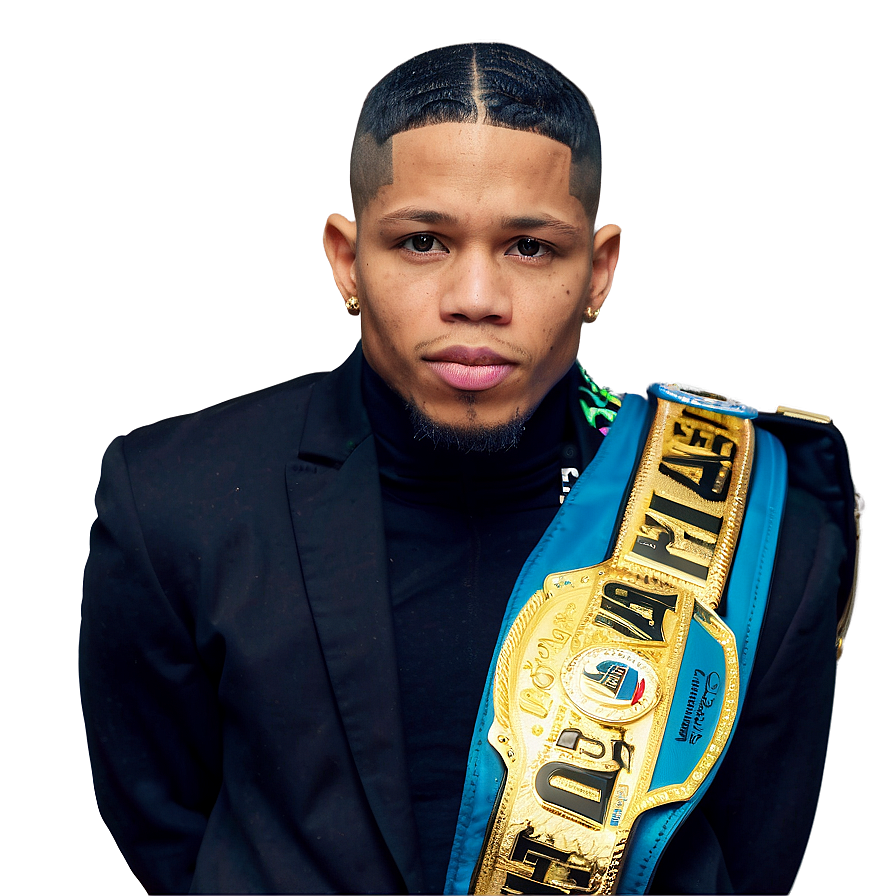 Gervonta Davis Title Belt Png Tbb58 PNG image